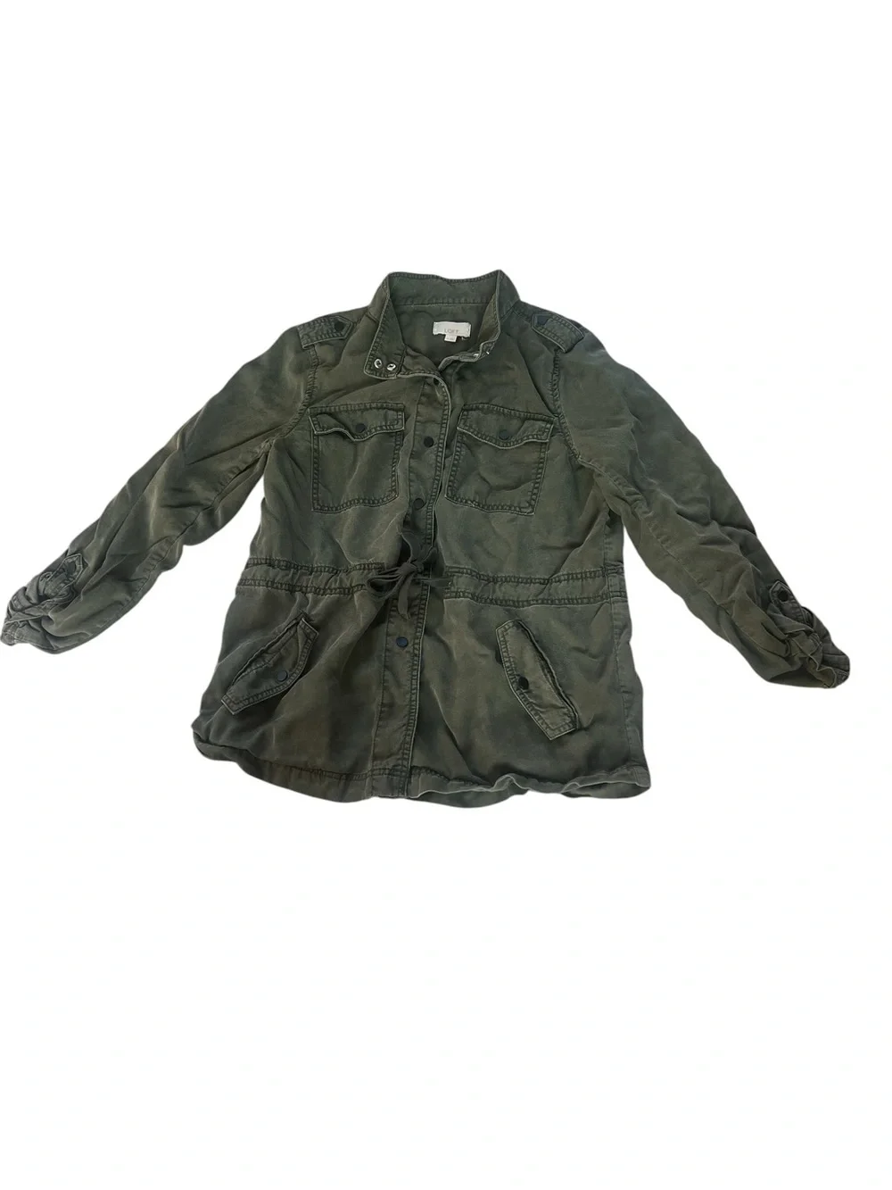 LOFT Olive Green Utility Jacket